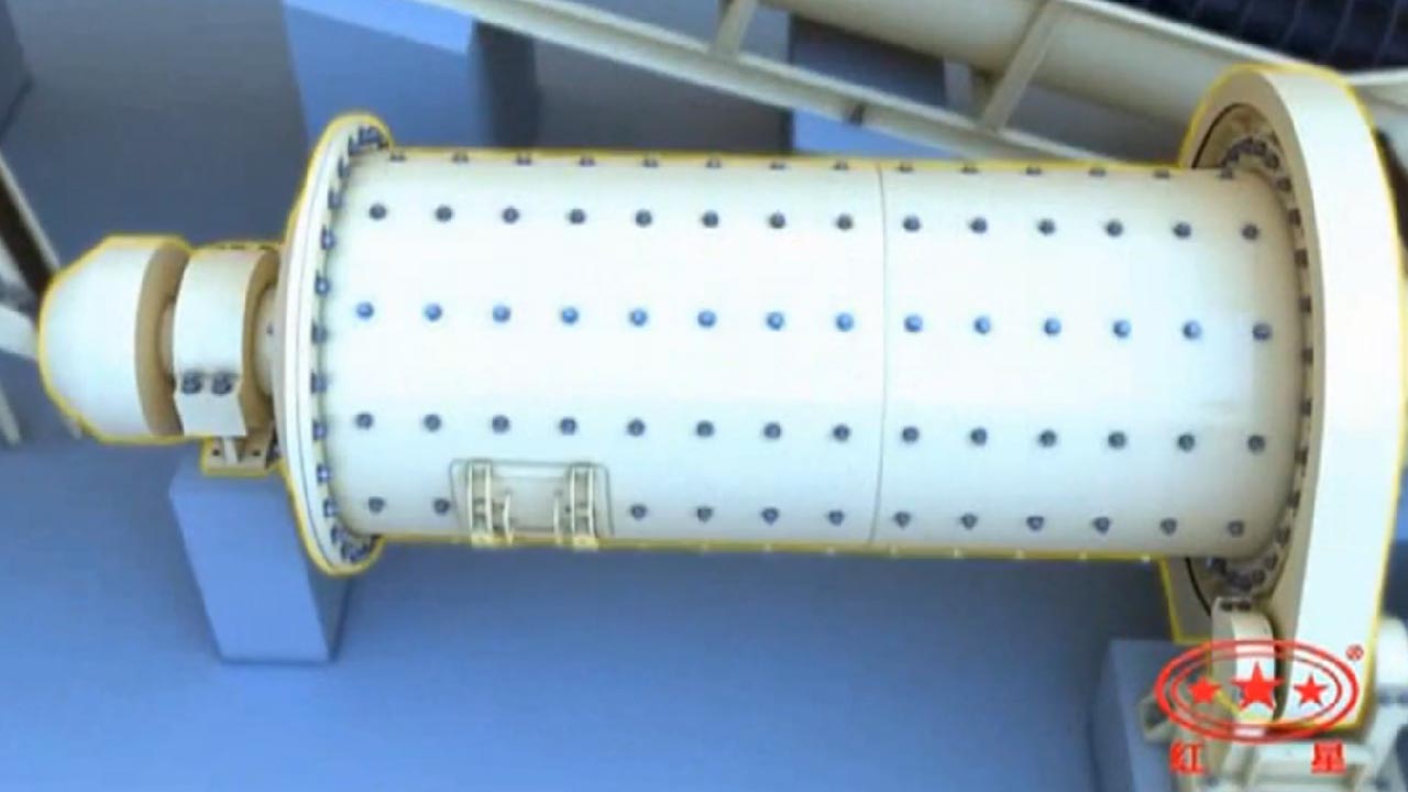 球磨機(jī)工作原理視頻
