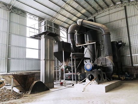 菲律賓HGM100-時(shí)產(chǎn)5噸石灰石磨粉線案例