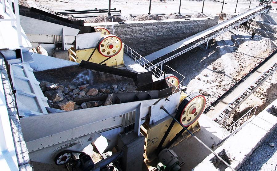 甘肅白銀600t/h有色金屬伴生礦破碎生產(chǎn)線