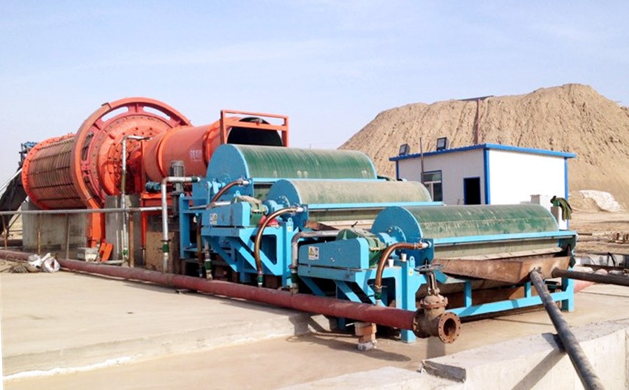 河南三門峽鐵礦石磁選生產(chǎn)線