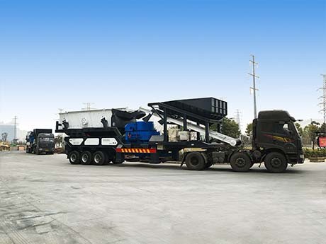 5-20厘米鵝卵石制沙，一小時(shí)100噸以下的移動(dòng)制砂機(jī)型號(hào)如何選？