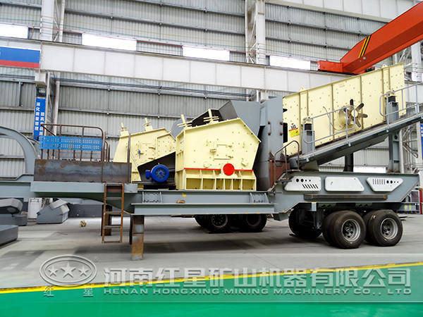 移動(dòng)反擊式破碎站