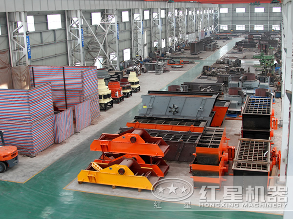 鄭州市礦山機(jī)械設(shè)備生產(chǎn)車(chē)間