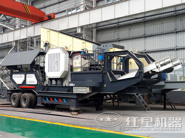 移動式碎石粉碎機