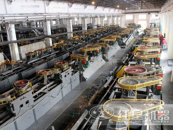 浮選現(xiàn)場圖