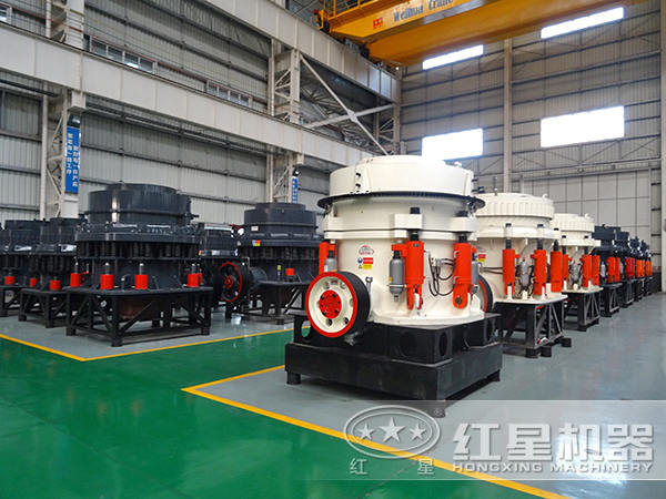 圓錐碎石機廠區(qū)圖