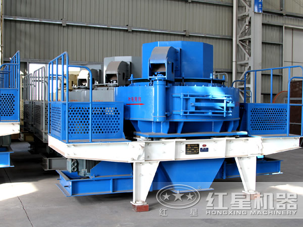 沉積巖制砂機(jī)正面圖