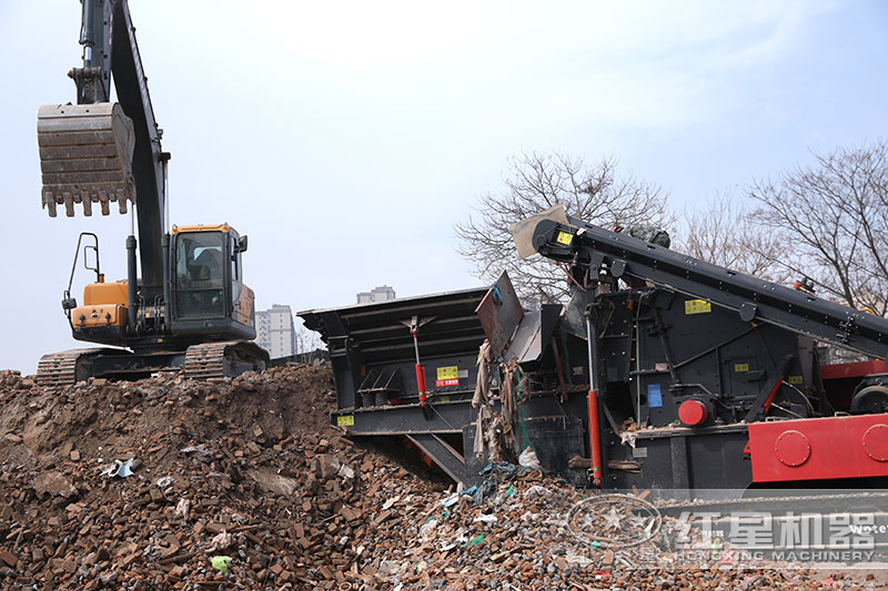 小型粉碎建筑垃圾的機(jī)器，每小時(shí)100噸價(jià)格是多少，有視頻嗎
