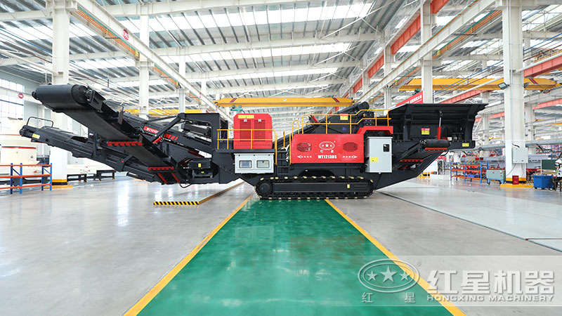 小型河卵石制砂一體機(jī)實(shí)拍