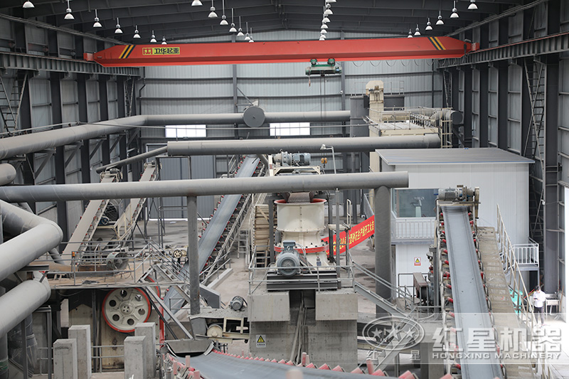 石子破碎機(jī)圓錐式客戶現(xiàn)場需求高