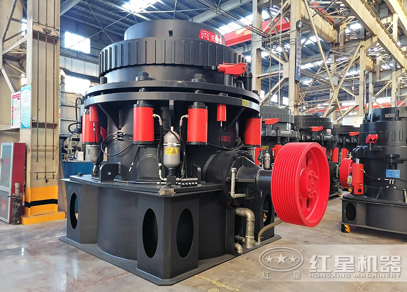 圓錐破碎機產(chǎn)量大、多腔破碎