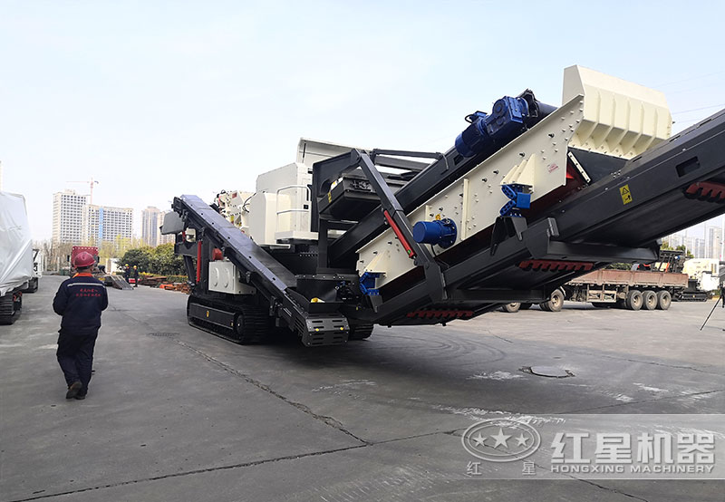 移動破碎機，自由轉(zhuǎn)場節(jié)省場地