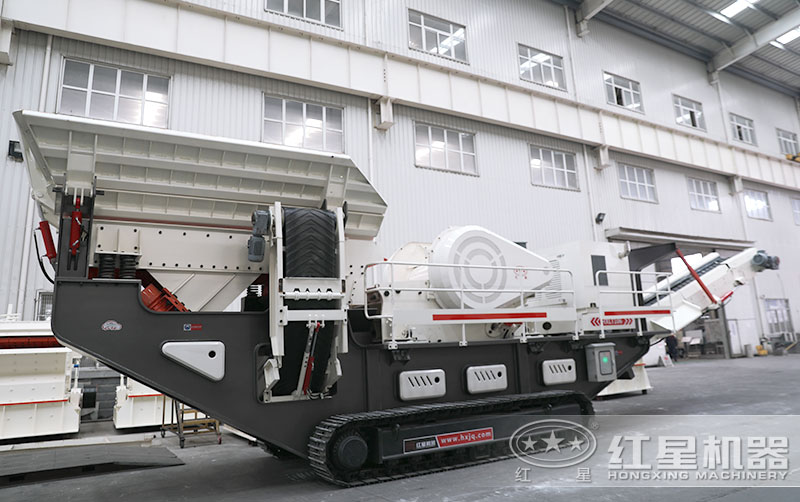 這套移動(dòng)制石子機(jī)械設(shè)備價(jià)格優(yōu)惠，紅星直銷