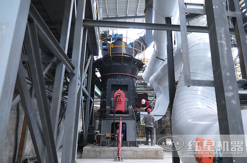 爐渣粉立磨機(jī)工作現(xiàn)場(chǎng)圖片