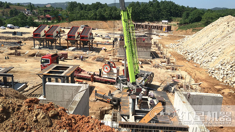 一套大理石廢料制沙生產(chǎn)線得多少錢，制成沙子好用嗎（附視頻）