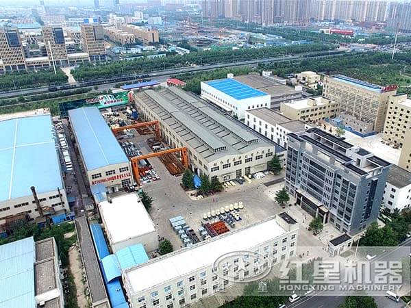 伊利石磨粉機(jī)廠家鳥瞰圖