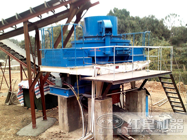 砂石生產(chǎn)線制砂機大圖特寫