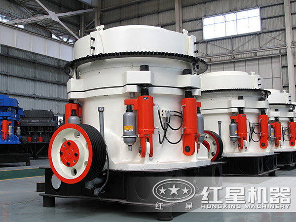 液壓圓錐破碎機廠區(qū)圖