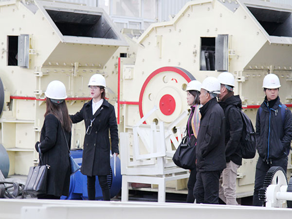 外國(guó)客戶參觀
