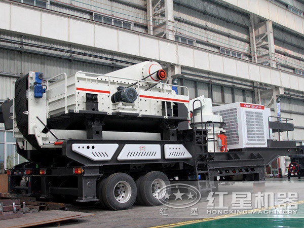 車載移動破碎站實拍