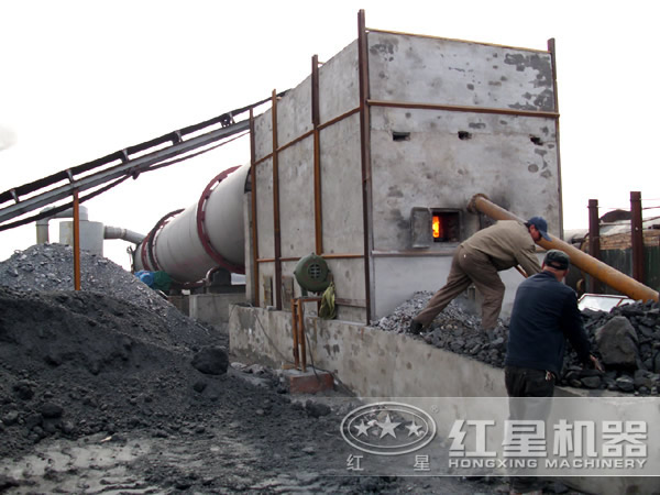 脫硫石膏烘干機(jī)生產(chǎn)現(xiàn)場