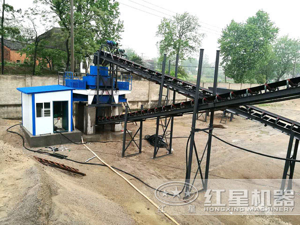 制砂機安裝現(xiàn)場