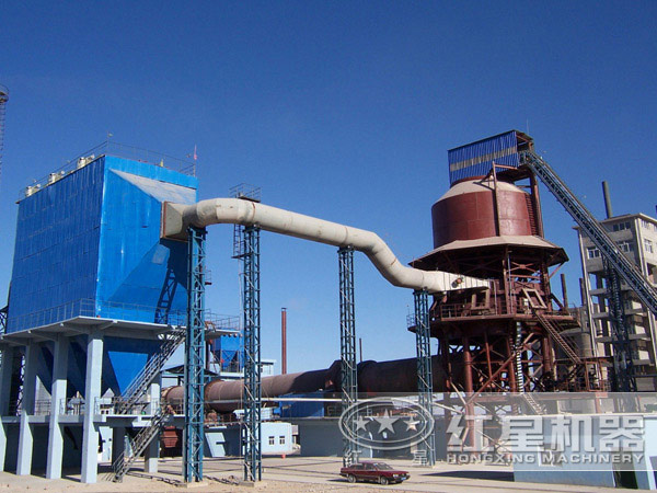 石灰窯生產(chǎn)現(xiàn)場