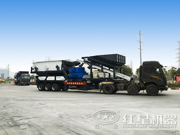 移動式制砂機發(fā)貨圖