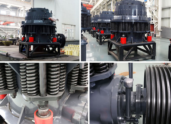 細碎能力為20-50噸的復(fù)合型圓錐破碎機拼圖