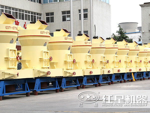 石灰石磨粉機(jī)廠區(qū)圖