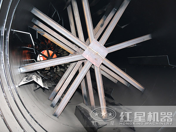 焦炭烘干機(jī)內(nèi)部結(jié)構(gòu)