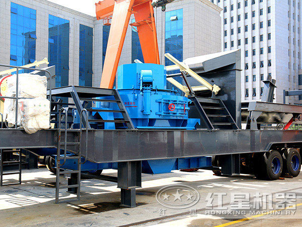 移動制砂機(jī)實(shí)拍