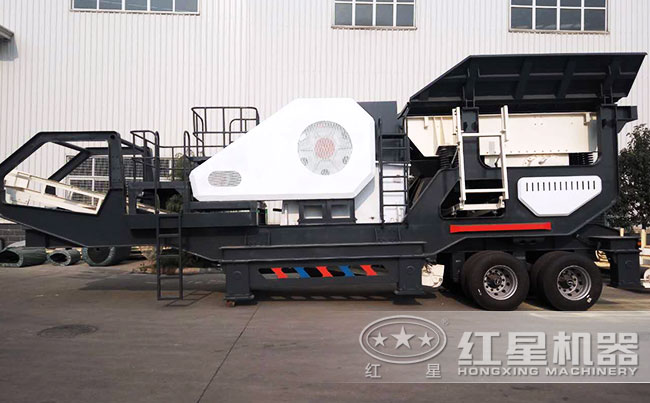 青石移動(dòng)式破碎機(jī)