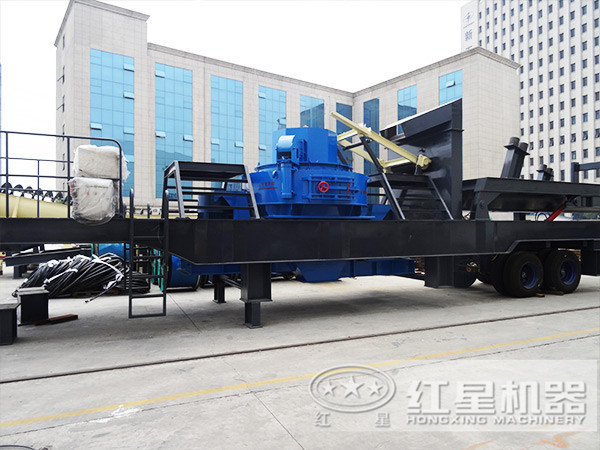 移動制砂破碎站