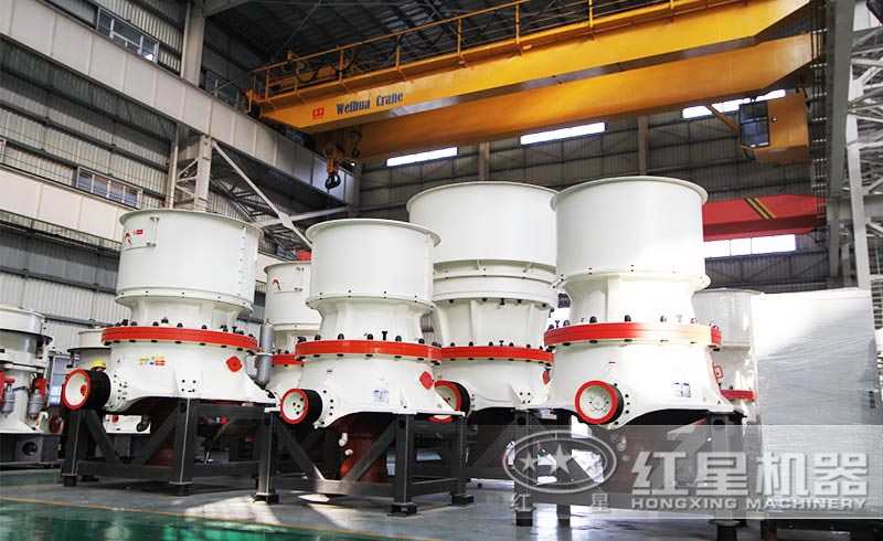 單缸圓錐破碎機(jī)車間高清展示