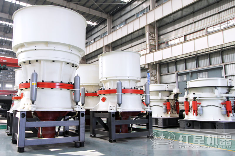 單缸圓錐破碎機(jī)車間高清圖