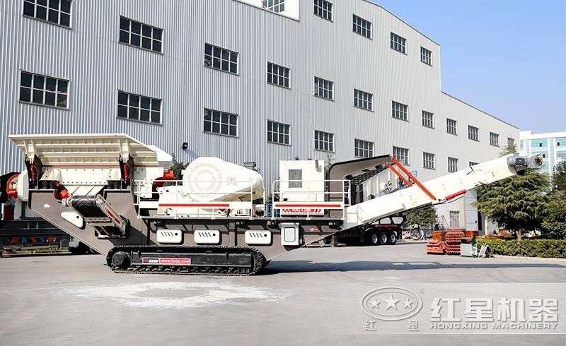 履帶流動(dòng)破碎機(jī)，雨雪天的得力干將