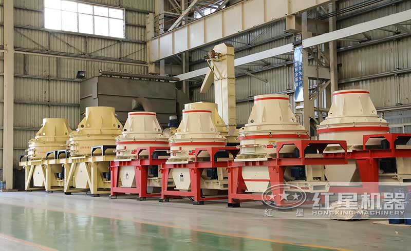 石頭制砂機(jī)車(chē)間高清實(shí)拍