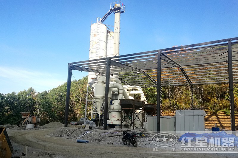 整套磨粉生產設備占地面積小