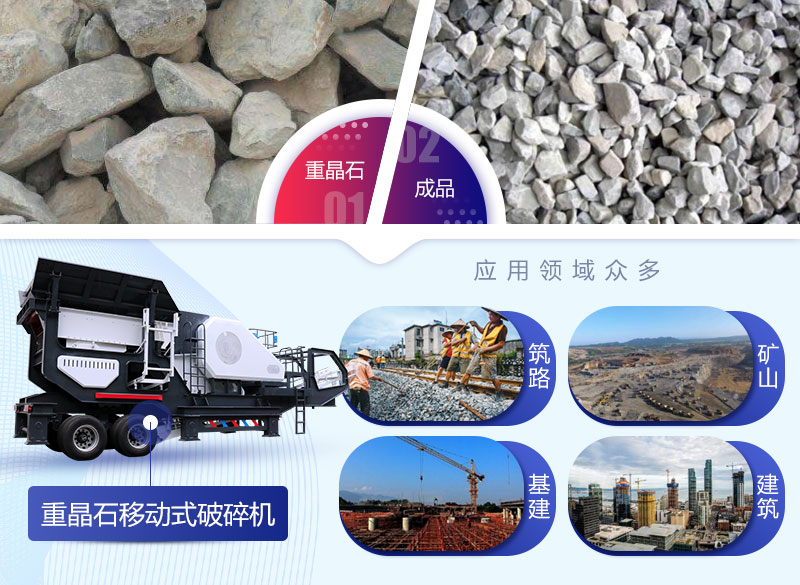 重晶石移動破應用領(lǐng)域