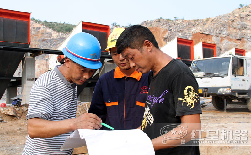 廠家派人現(xiàn)場指導(dǎo)