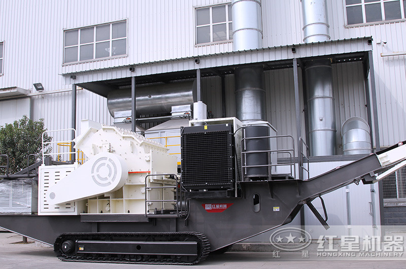 履帶流動碎石破碎機(jī)