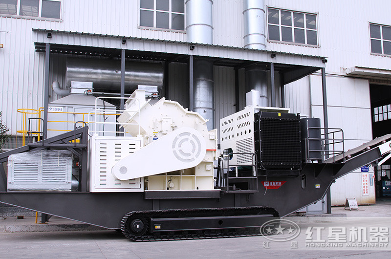 履帶式可移動(dòng)碎石制砂機(jī)