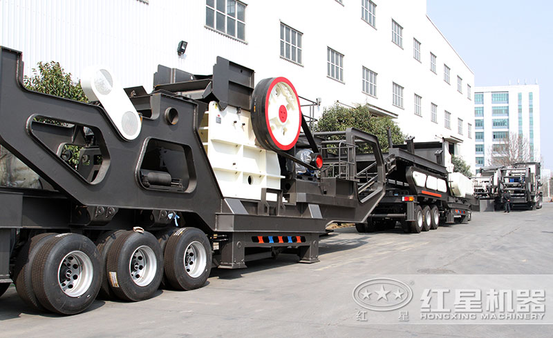 移動顎式破碎機高清廠區(qū)圖