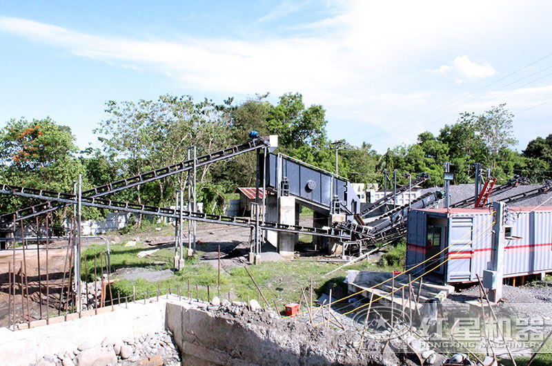 菲律賓石子生產(chǎn)現(xiàn)場