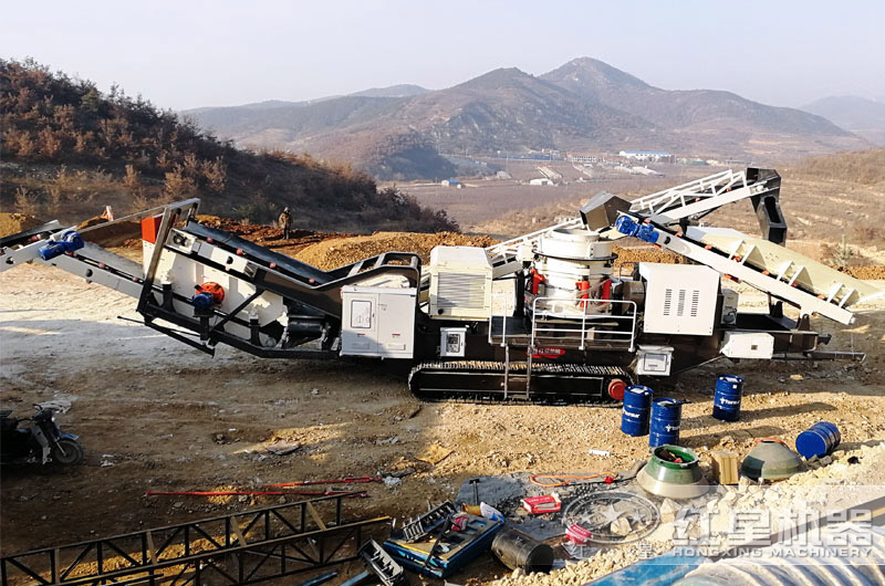 履帶圓錐移動破碎機(jī)