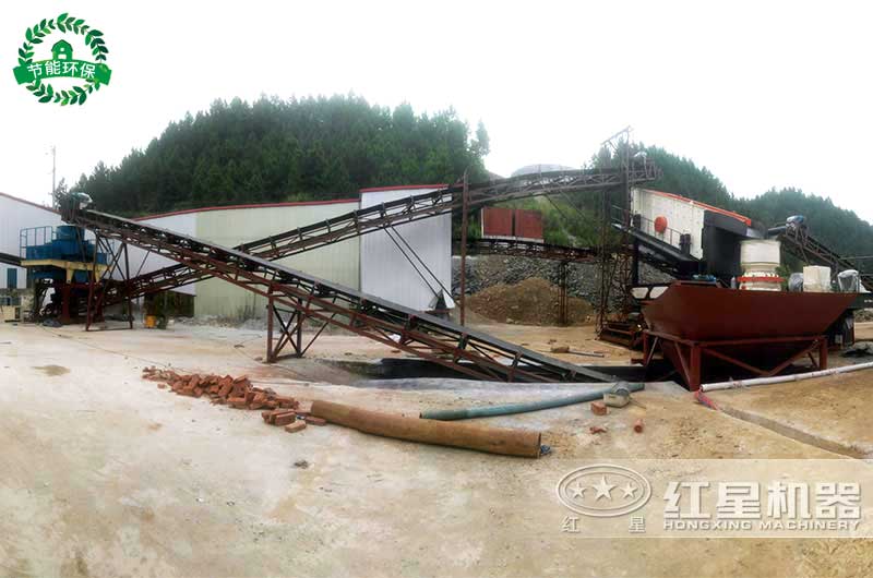 模范制砂生產(chǎn)線