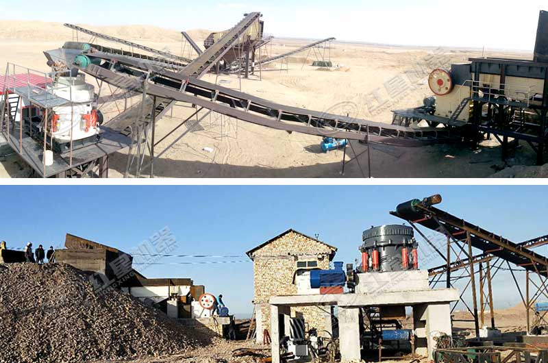 時(shí)產(chǎn)200噸石子破碎生產(chǎn)線二