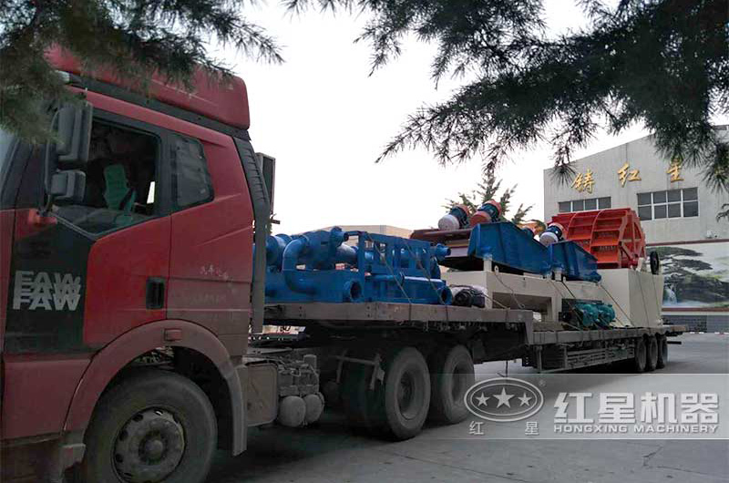 輪式洗沙回收一體機(jī)發(fā)貨