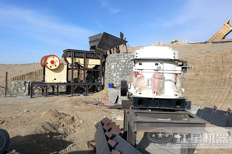 1400圓錐機(jī)現(xiàn)場